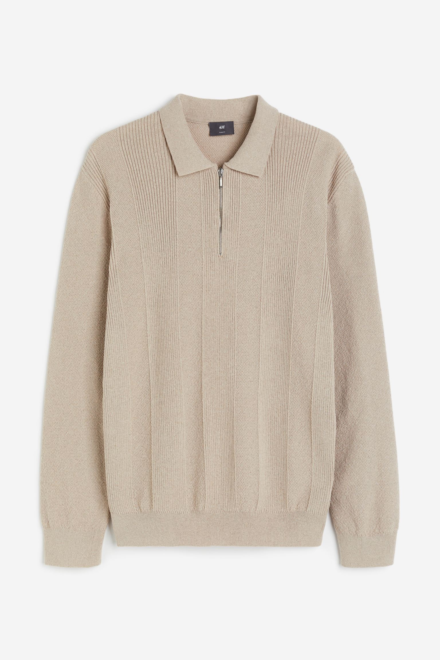 

Рубашка поло Slim Fit на молнии