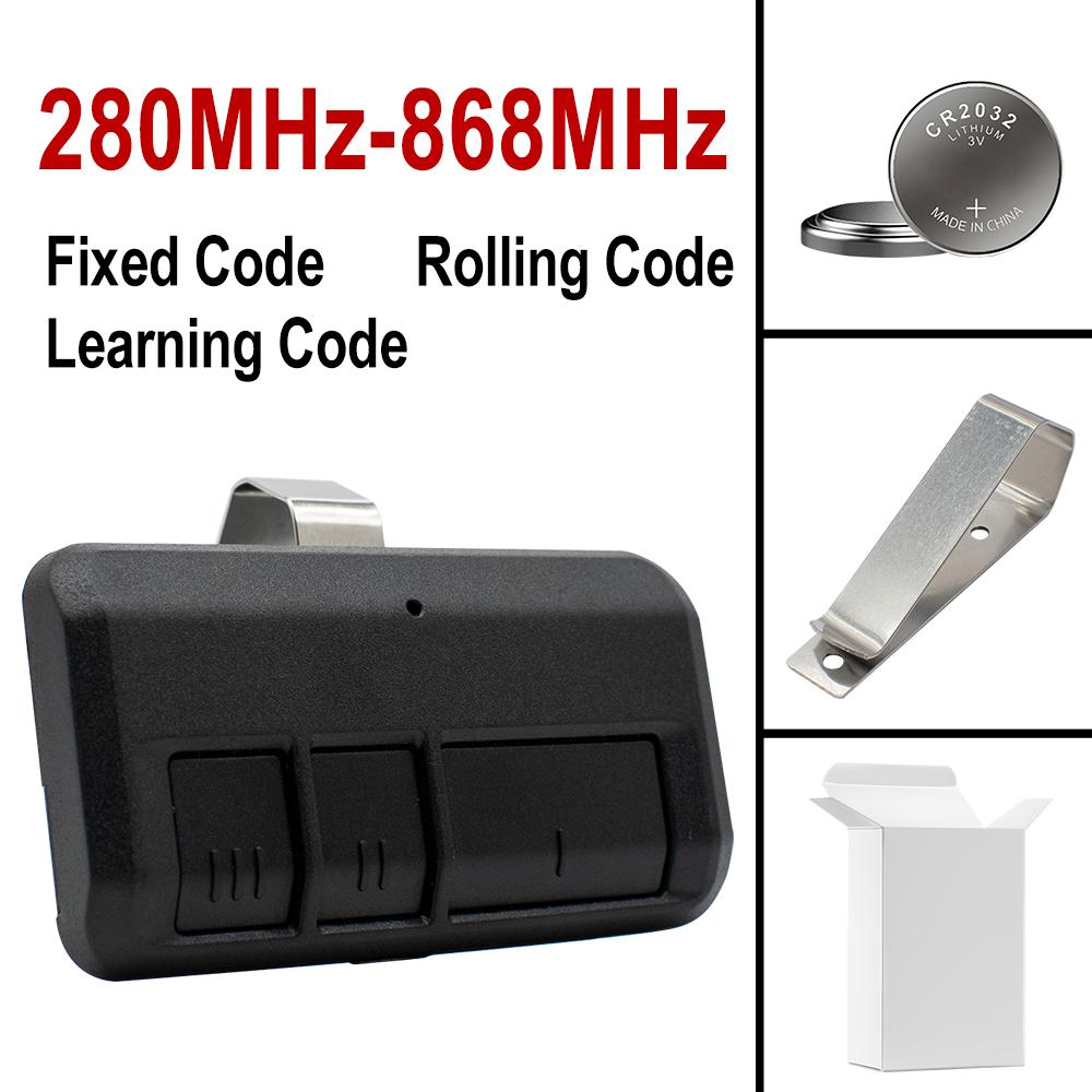 5PCS Scimagic 3 in 1 Garage Door Duplicator Remote Control Gate Keychain Opener Clone 310 315 390 433 868 MHz Includes CliP