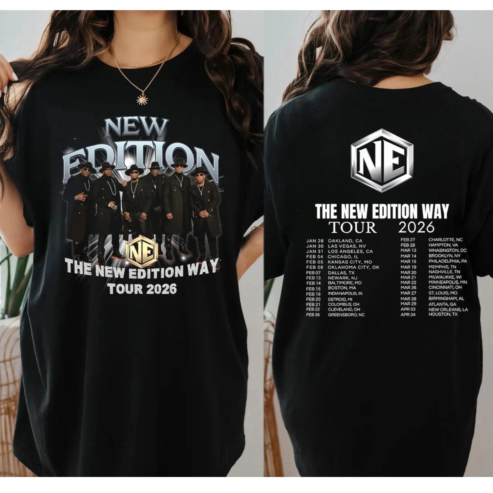 The New Edition Way Tour 2026 Shirt, New Edition 2026 Live Concert Shirt 2XL