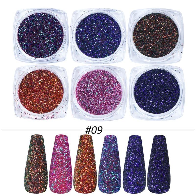 Mixed Color Nail Art Glitter Rhinestone Crystal Gems Jewelry Bead Manicure Decoration Accessories Nail Supplies For Professional