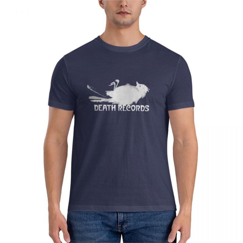 Phantom Of The Paradise Death Records LogoKlassisches T-Shirt Herren Trainingsshirts T-Shirts für Herren Pack T-Shirts für Herren
