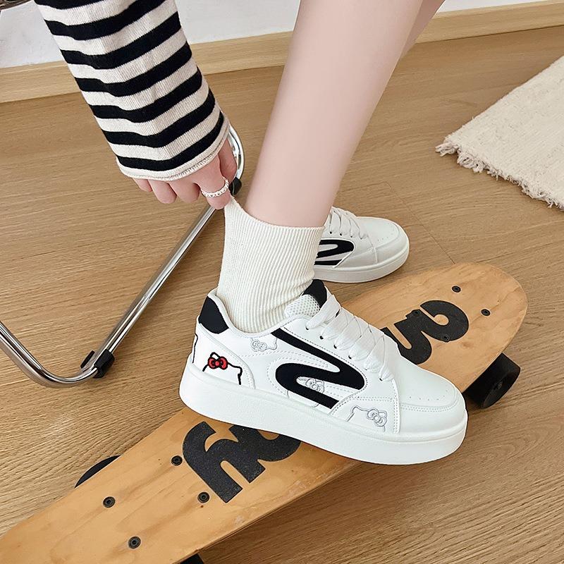 Versatile Trendy Shoes Comfortable and Breathable Little White Shoes Autumn New Girls Sports Shoes Casual Shoes Fashion