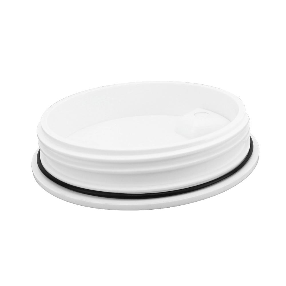 White ABS 4"/4 Inch Round Non Slip Inspection Hatch For Marine Boat Yacht