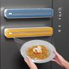 2 In 1 Food Film Dispenser Wrap Dispenser With Cutter Storage Box Aluminum Foil Stretch Film Cutter Kitchen Accessories