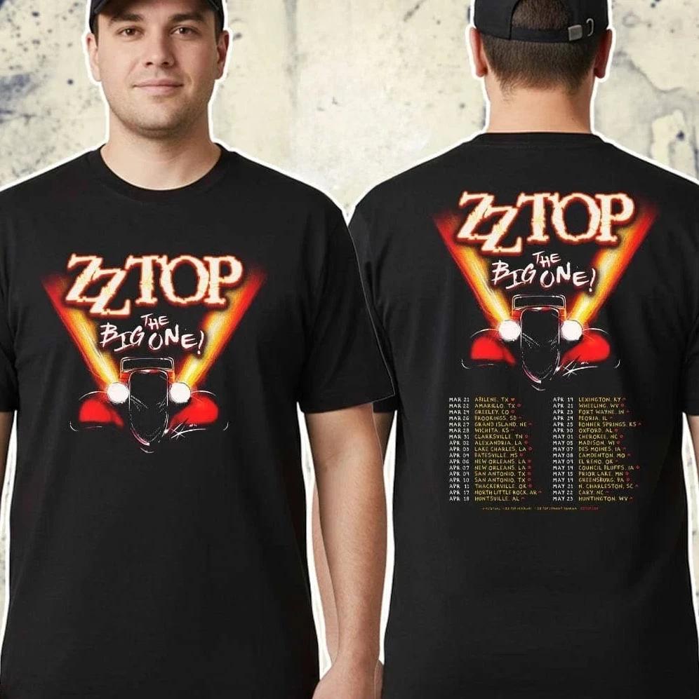 

ZZ Top The Big One Tour 2026 Classic Rock Band Concert Graphic T-shirt S-5XL S