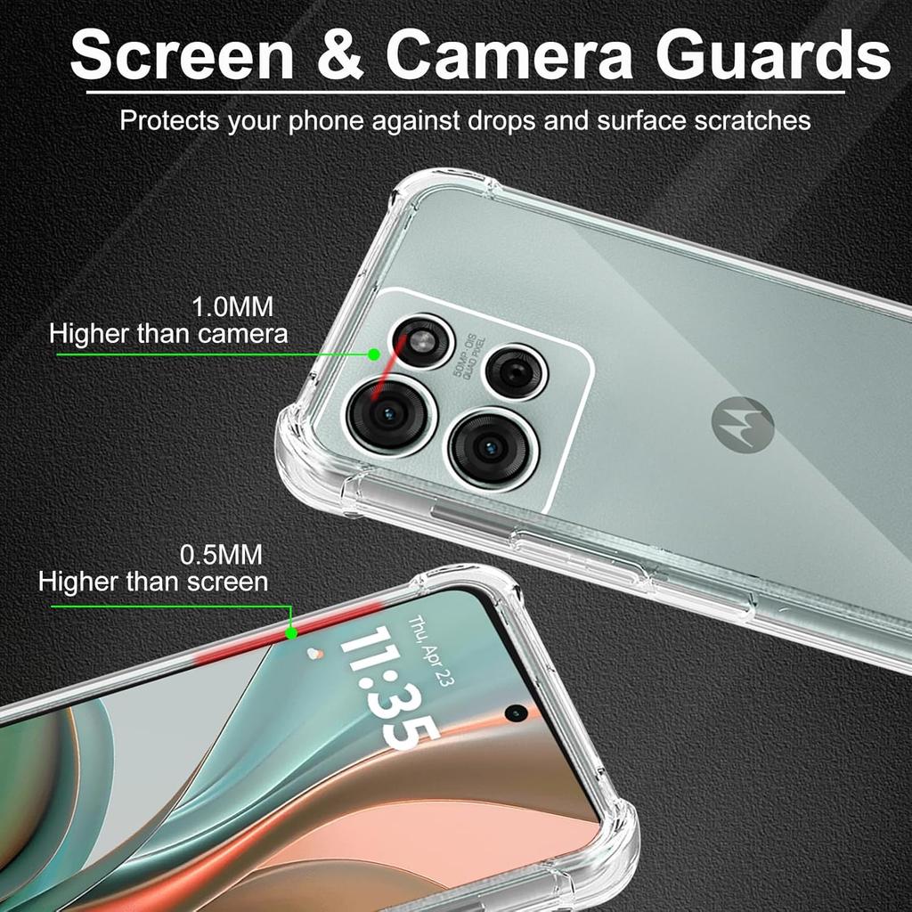 Shockproof Airbag TPU Case for Motorola Moto G06 G56 G86 Power G75 5G G35 G55 G85 G05 G15 Protective Cover Capa Funda Coque