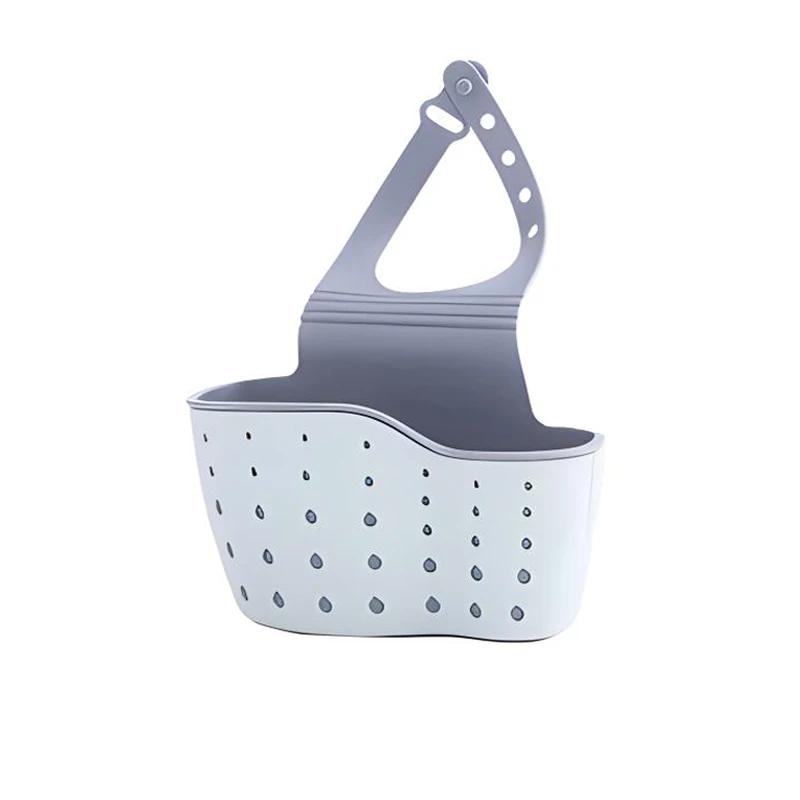 

Кухонная раковина слив резиновая подвесная корзина сумка для раковины регулируемые кухонные принадлежности мыло губка полка держатель крана для ванной комнаты синий