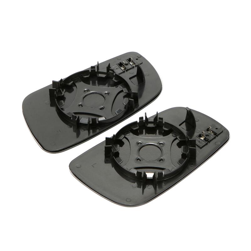 2PCS Side Rearview Heated Mirror Glass for VW CABRIO GOLF JETTA PASSAT 1999-2005 1J1857521 1J1857522