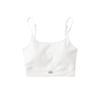 Spicy Girl Yoga Tank: Women's Fitness Sports Bra with Gathered Back - Versatile Camisole for Running, Yoga, and Outerwear.