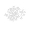 100Pcs Balloon Clips H Shape Plastic Sealing Fasteners Easy Convenient Balloon Tying for Wedding Birthday Christmas Party