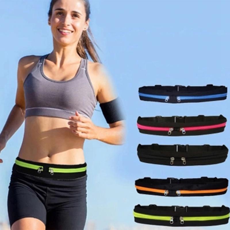 Multifunctional Running Belt Pocket Bag Pack For Workout And Cycling