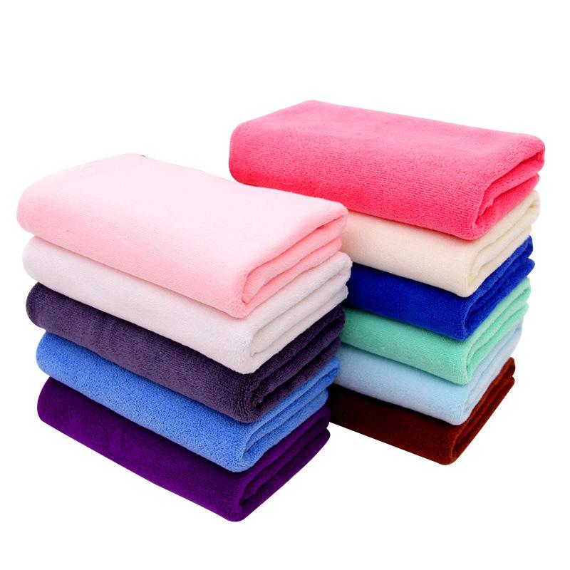 Microfiber promotional towel thickened absorbent dry hair towel car wash cleaning towel