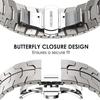 Stainless Steel Band 20mm 22mm for Samsung Galaxy Watch 6 Classic 43 47mm 4 5 Pro 40 44mm 45mm Bracelet for Huawei 4 Pro GT 3 2e