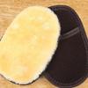 Shoes Cleaning Tool Polished Gloves Handbag Leather Brushes Imitation Lamb Shoe Care Brush Wipe Labor-saving Mesh Fabric