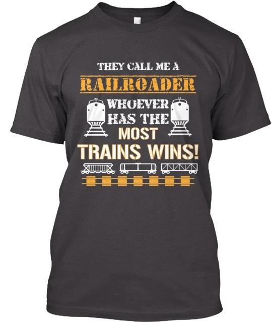 

Railroader Fans T shirt Made in the USA Size S to 5XL S
