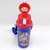 OSK Ultra Heroes Direct Drinking Water Bottle, 600ml, Made In Japan, with Dedicated Shoulder Strap, One-Touch Opening, Wide Mouth, Easy To Drink From,