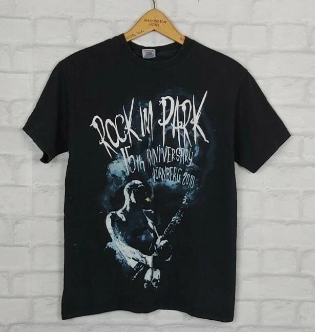 

ВИНТАЖНЫЙ РЕТРО 15-ЛЕТНИЙ ЮБИЛЕЙ ROCK IM PARK НЮРНБЕРГ РОК МЕТАЛЛ ГРУППА Футболка ТОП XL