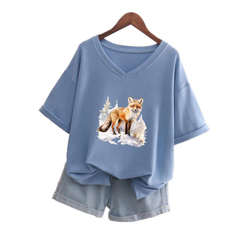 Naszywki z winylu termotransferowego z dzikimi zwierzętami na odzież, naklejki na ubrania z nadrukiem wilka, koszulka DIY, aplikacje termoprasowane