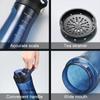 UZSPACE 750ml Sport Water Bottles Portable Leakproof Shaker Outdoor Travel Cup Fitness Plastic Anti-fall Bottle Tritan BPA