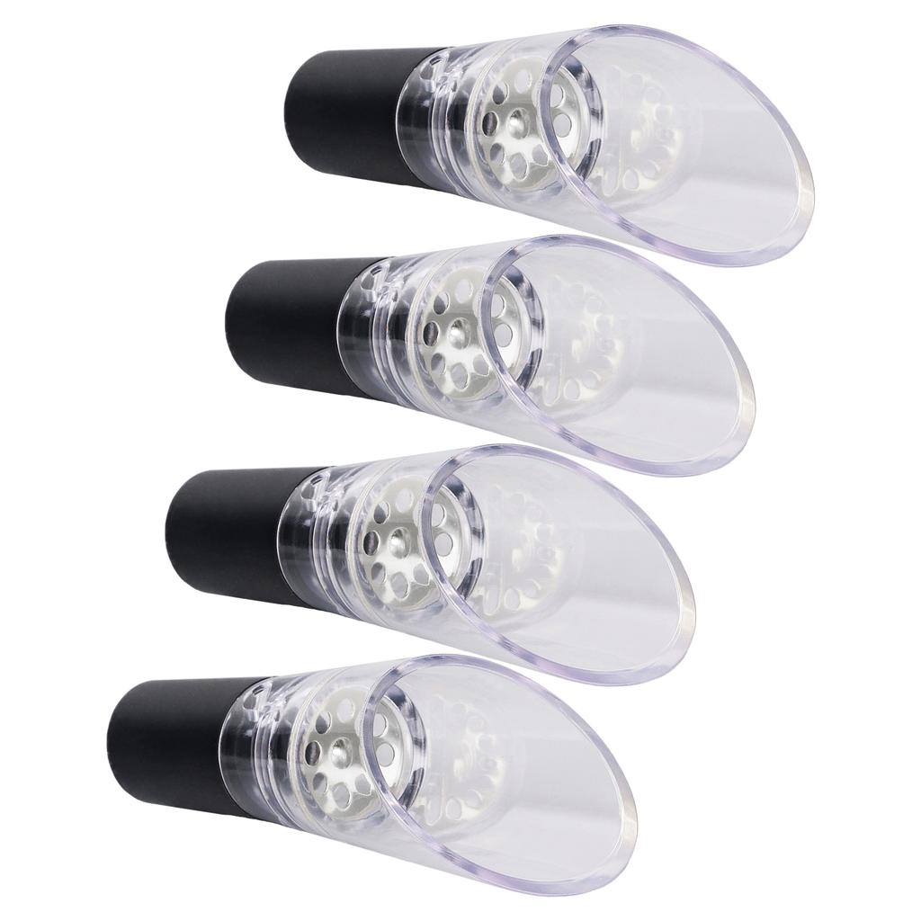 4PCS Wine Aerator Pourer PC Eco Friendly Decanter Spout Bar Accessories for Household Party