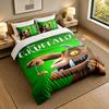Ensemble de literie 3 piècesLe Gruffalo Drap de lit doux et deux taies d'oreiller Décor de chambre à coucher pour la maison