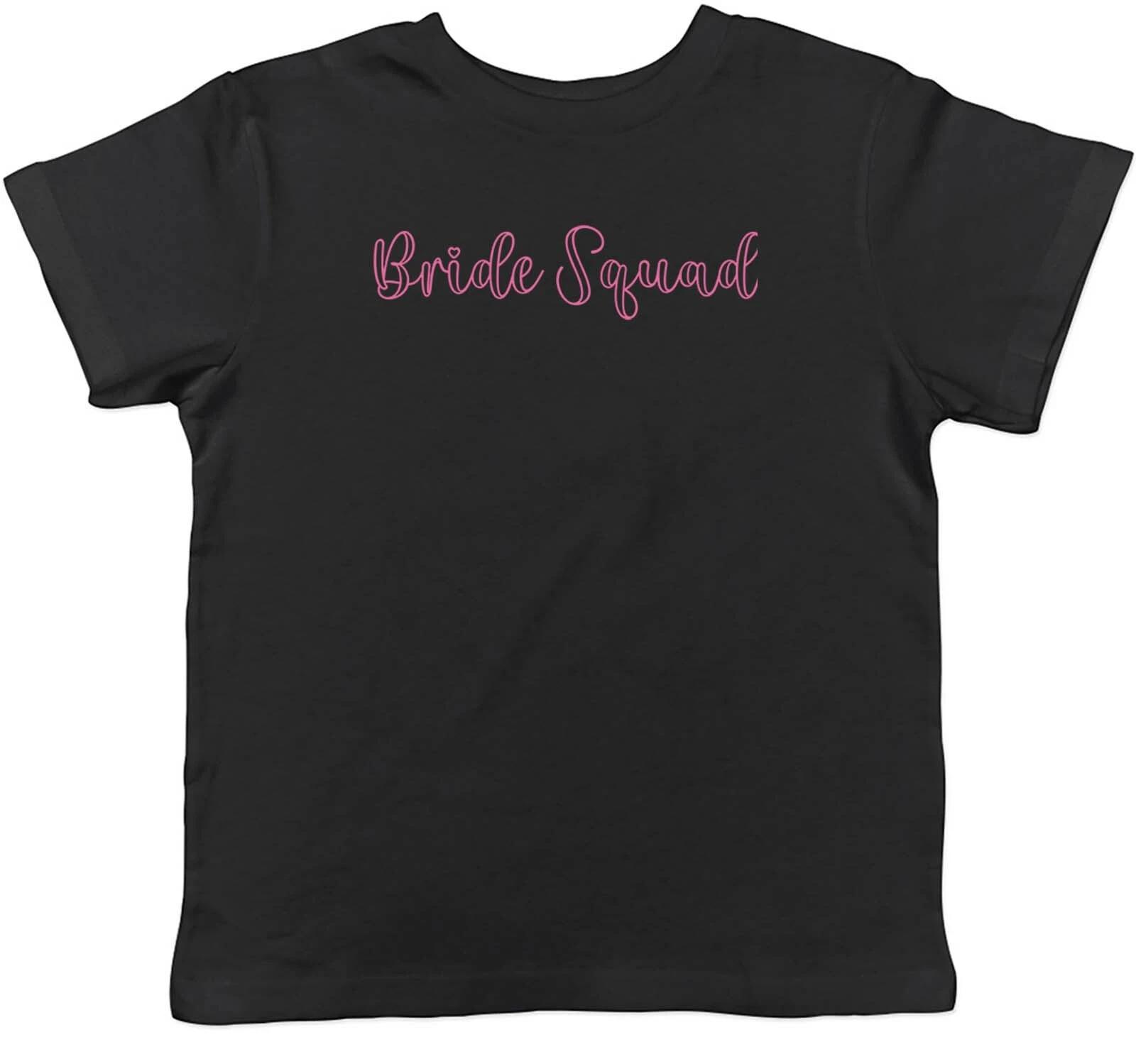 Bride Squad Hen Do Party Childrens Kids T-Shirt Boys Girls Gift 160