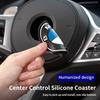 LGFHR1 Car Sticker M Power Car Coasters Silicone Anti-Slip Water Cup Mat For BMW X1 X2 X3 X5 X4 X6 X7 G30 G20 G32 G11 G12 F40 F30 F20 F