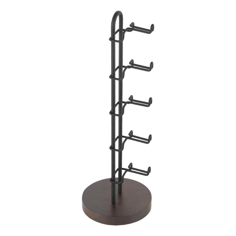 

Space Saving Eyewear Storage Rack Vintage Style 13 Inch Height Eyewear Display Shelf For Glasses Sunglasses Collection чорний