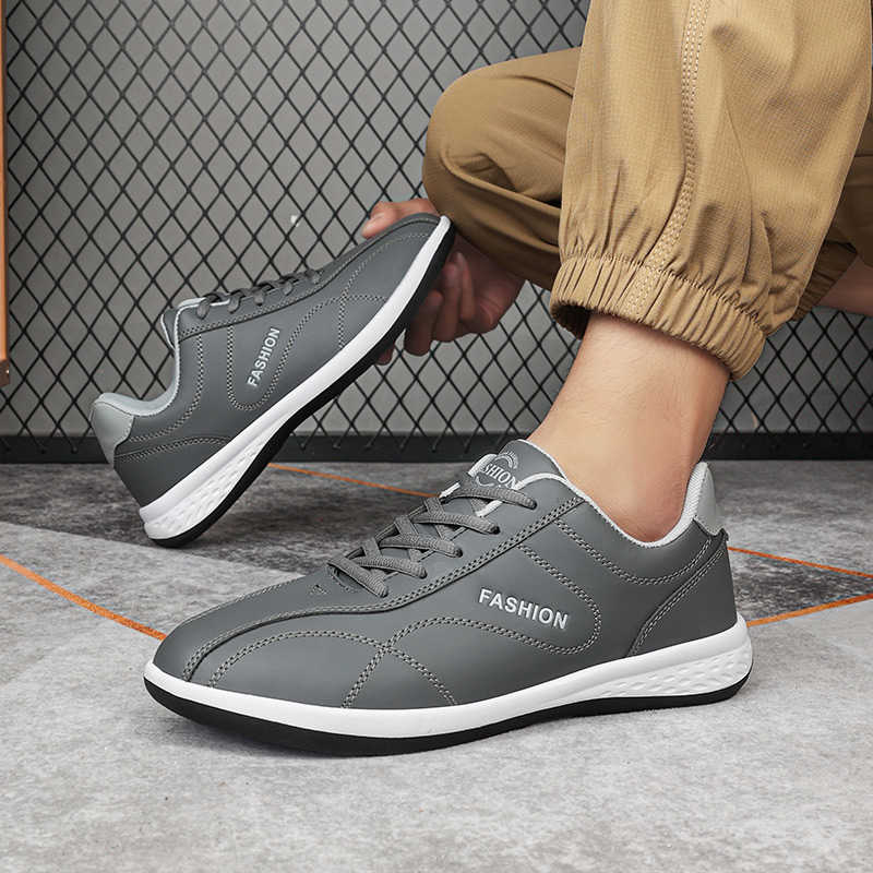 Fashion Non-slip Sole PU Leather MEN FASHION Loafers Running Shoes Men Jogging Men's Shoes Sneakers Luxury Sports Raning Loafer'lar