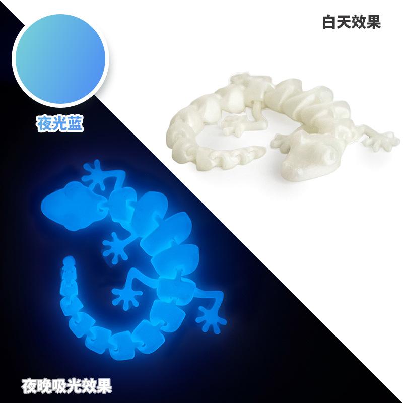 10/19Cm 3D Printed Articulated Lizard Figurine Fully Poseable Home Decora Collectible Desk Ornaments Creative Birthday Gifts Toy