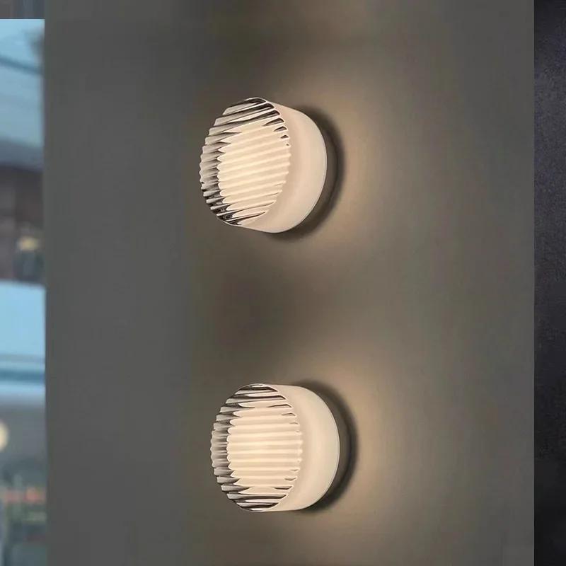 Nordic LED Ceiling lights Waterproof Wall lamp For  Bathroom Balcony Bedroom Entrance Indoor lighting Glass ceiling Lamp