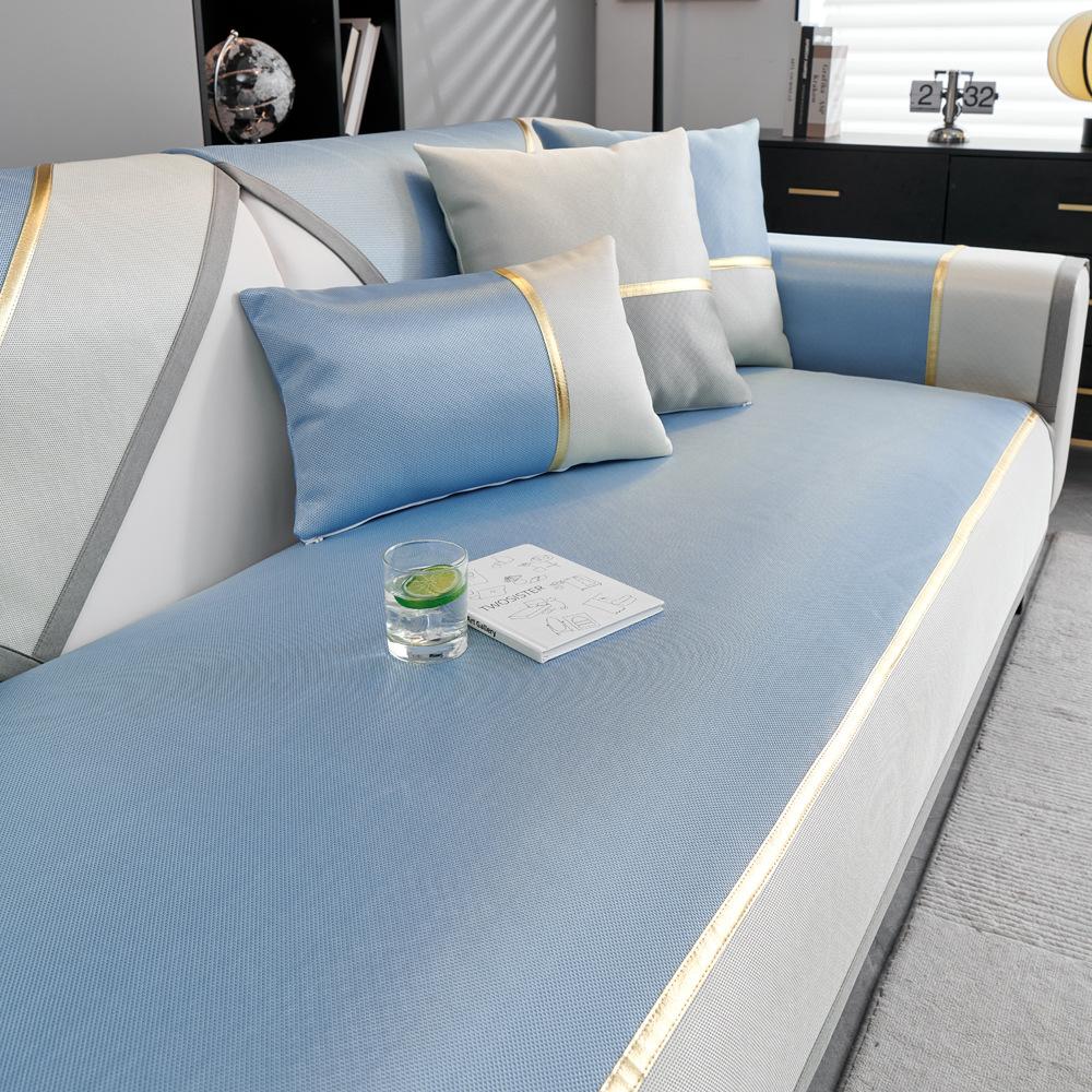 Sofa Cushion Summer Light Luxury Sofa Cushion Sofa Cushion Summer Mat New Cover Cloth Leather Sofa Cover Towel