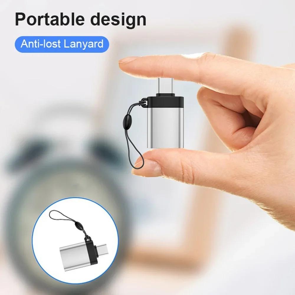 USB C OTG Adapter Type C To USB 30 Mini Converter Fast Data Transfer for Mobile Phone Accessories Type C Adapter