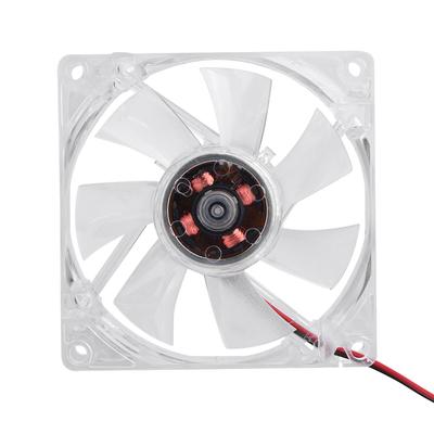 80mm LED-Licht 12V 4Pin Leiser PC-Gehäuse-Lüfter Computer-Kühler Bunt