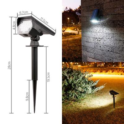 Nufeng Outdoor LED-Gartenstrahler für den Doppelgebrauch