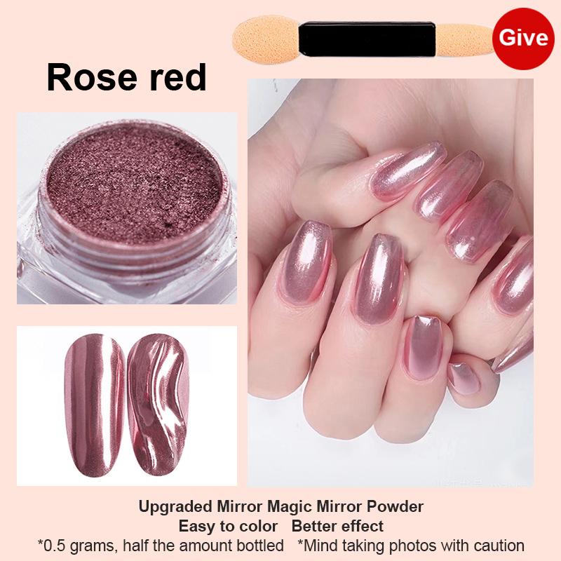 1Box Magic Mirror Sequins Shining Water Ripple Nail Patches Multicolour Nail Painting Decoration Accessory DIY