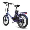 Electric Bicycle Foldable Fafrees 20" 250W Motor 18.2AH Citry Ebike Top Speed 25Km/h 7 Speed Load 120Kg F20 Lasting