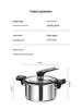Xiyijia 304 Multi-Functional Double-Handle Large Capacity Pressure Cooker