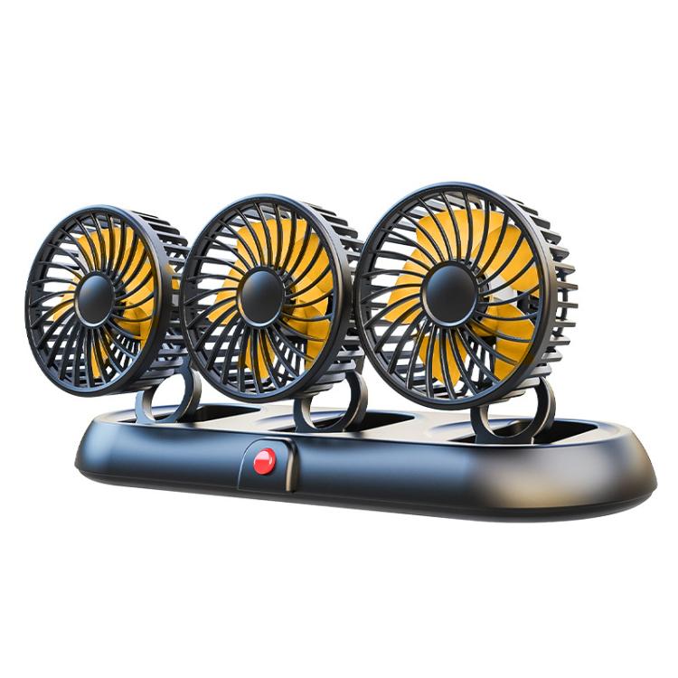 

Автомобильный трехголовочный регулируемый складной многофункциональный вентилятор с номерным знаком