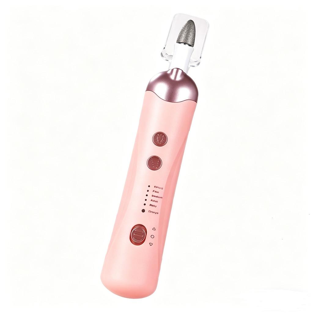 

Electric Nail File With Eight Head Attachments For Home Use And Salon Care розовый