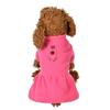Yousheng Pet Dress Comfortable Dogs Winter Warm Clothes Fashionable Cats Pullover Skirt with Traction Ring Pet Supplies