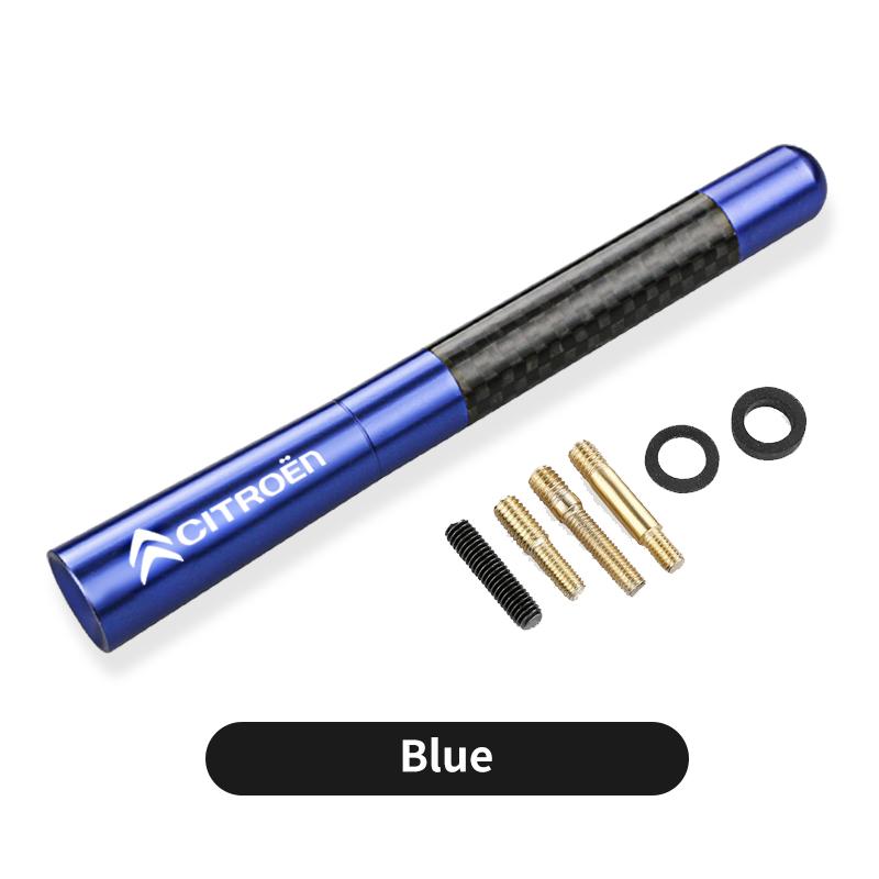 Car Carbon Fiber Antenna Radio Enhanced Signal Accessory For Citroen C4 C3 C5 C1 C2 VTS Berlingo Celysee Xsara Picasso Aircross