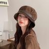 Warm Fisherman Caps Wide Brimmed Warm Basin Hat Casual Corduroy Bucket Hat  Outdoor Travel