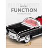 1/24 Retro Limousine Cadillac Big Rocket Alloy Model Car, Best Collection for Car Model Enthusiasts, Halloween Gift