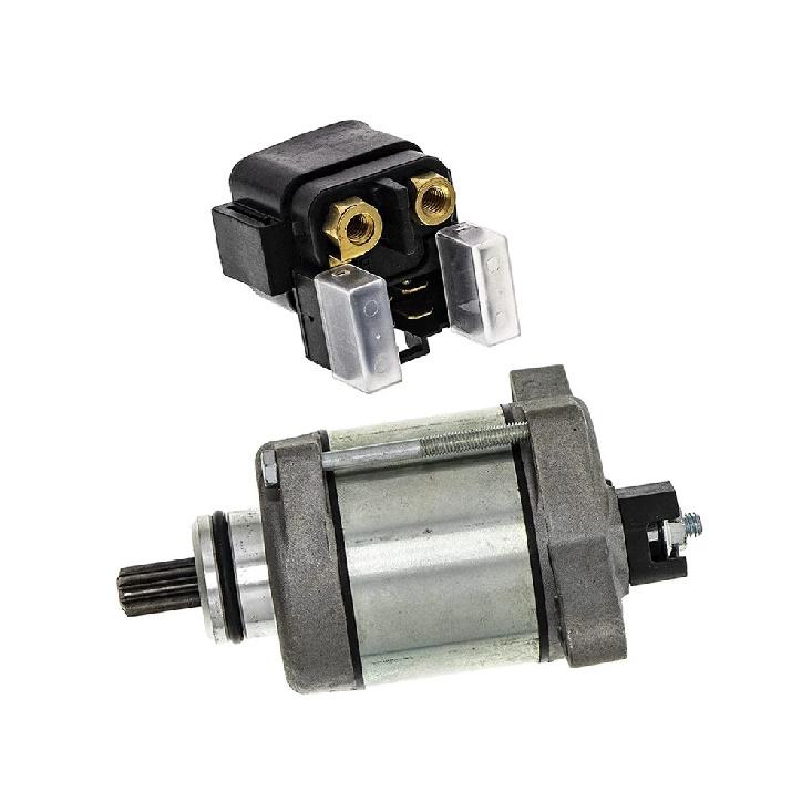 

Starter Motor&Solenoid Relay Set For KTM 55440001000 250 300 XC XC-W EXC 2018- For Husqvarna TE300 TE250 TX300 TE250i TE300I Set 1