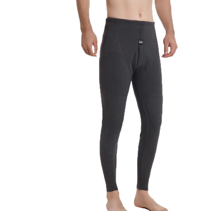 Hengyuanxiang Men's TC-5001 Fleece-Lined Thermal Pants with Knee Protection