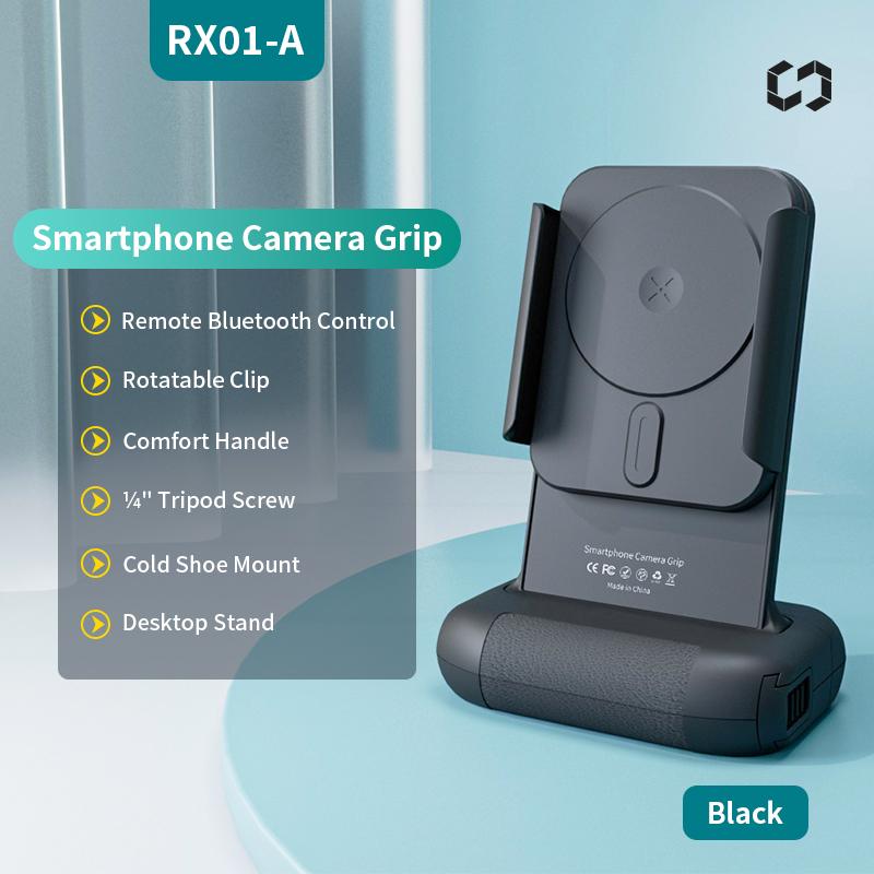 

Upgraded Smartphone Camera Shutter Grip Bluetooth Selfie Handle Camera Photo Stabilizer With Fill Light Wireless Charging