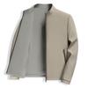 Spring Men's Stand-up Collar Jacket On Both Sides, New Dad's Spring and Autumn Top In Jacket