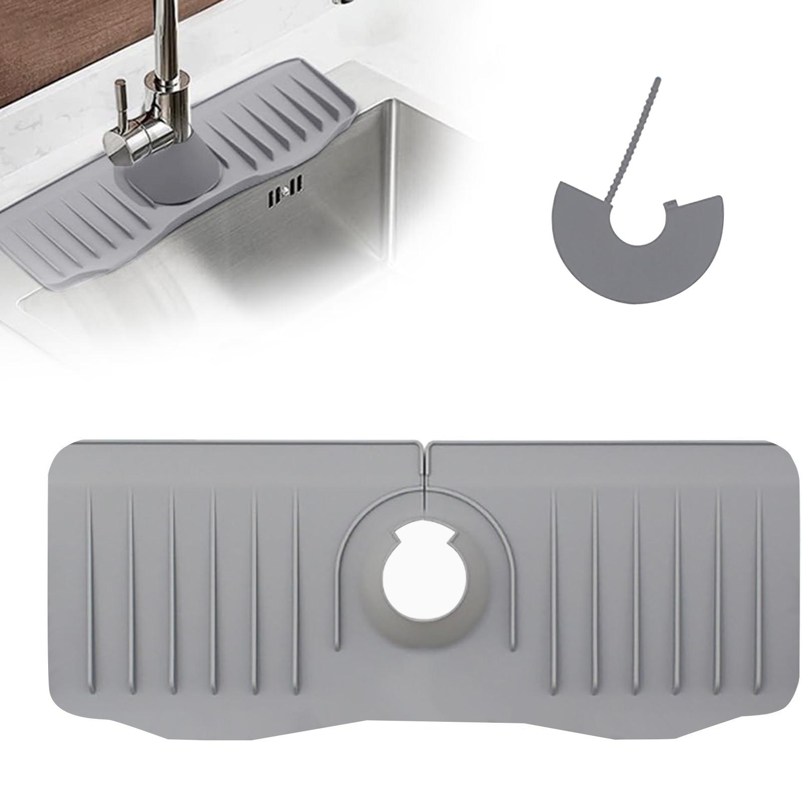 

Новинка 2024, коврик для кухонной раковины, силиконовый дренажный коврик, поддон для раковины, защита для раковины, защита для кухонного коврика для раковины в ванной комнате S