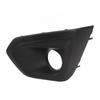 Fog Light Cover Black High Strength Front Bumper Fog Light Bezel Replacement for Impreza 2012‑2014 Black Fog Light Trim Cover